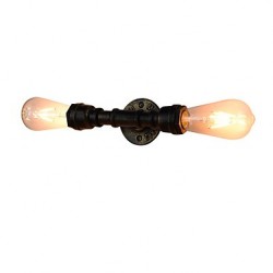 8 E27 Rustic/Lodge Traditional/Classic Antique Brass Feature for LED Bulb Included,Ambient Light Wall Sconces Wall Light