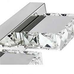 12W Bathroom Vanity Light LED Crystal Make Up Mirror Light 4-lights Bathroom Bedroom Lighting