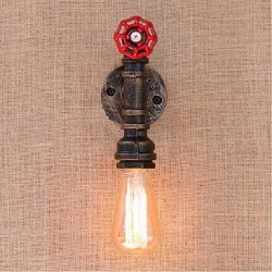 40W E27 BG819 Nostalgia Simple Water Pipe Decorative Small Wall Lamp Wall Light