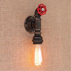 40W E27 BG819 Nostalgia Simple Water Pipe Decorative Small Wall Lamp Wall Light