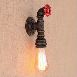 40W E27 BG819 Nostalgia Simple Water Pipe Decorative Small Wall Lamp Wall Light