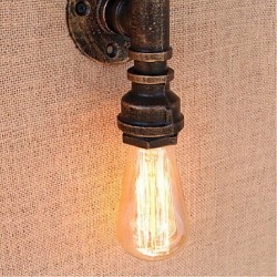 40W E27 BG819 Nostalgia Simple Water Pipe Decorative Small Wall Lamp Wall Light