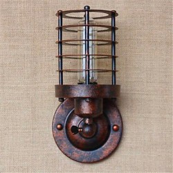 40W E26/E27 Rustic/Lodge Country Antique Brass Feature for Bulb Included,Ambient Light Wall Sconces Wall Light