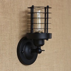 40W E26/E27 Rustic/Lodge Country Antique Brass Feature for Bulb Included,Ambient Light Wall Sconces Wall Light