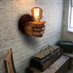 40W E26/E27 Rustic/Lodge Painting Feature for Bulb Included,Ambient Light Wall Sconces Wall Light