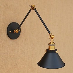 4 E26/E27 Vintage Country Painting Feature for Mini Style Swing Arm LED Downlight Swing Arm Lights