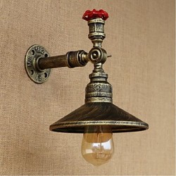 40W E27 Rustic/Lodge Painting Feature for Bulb Included,Ambient Light Wall Sconces Wall Light