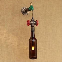 6W E27 BGB003 Nordic modern new creative bottle wall lamp Wall Light