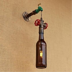 6W E27 BGB003 Nordic modern new creative bottle wall lamp Wall Light