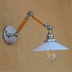 4w E26/E27 Modern/Contemporary Chrome Feature for LED / Swing Arm / Bulb Included,Ambient Light Swing Arm Lights Wall Light