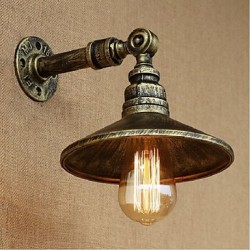 40W E27 Industrial Style Nordic Water Pipe Wall Lamp Wall Light