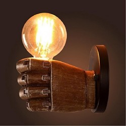 40W E26/E27 Rustic/Lodge Painting Feature for Bulb Included,Ambient Light Wall Sconces Wall Light