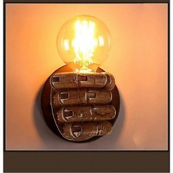 40W E26/E27 Rustic/Lodge Painting Feature for Bulb Included,Ambient Light Wall Sconces Wall Light