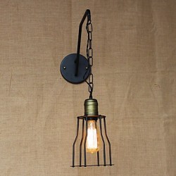 Restaurant Cafe Chain Corridors Iron Wall Lamp