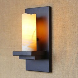 40W E27 Country Retro Painting Feature for Bulb Included Eye Protection,Ambient Light Wall Sconces Wall Light