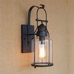 40W E26/E27 Rustic/Lodge Country Retro Black Oxide Finish Feature for Bulb Included Eye ProtectionAmbient LightWall