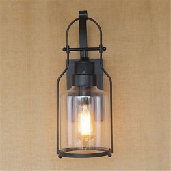 40W E26/E27 Rustic/Lodge Country Retro Black Oxide Finish Feature for Bulb Included Eye ProtectionAmbient LightWall