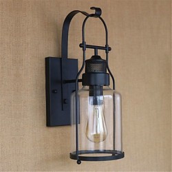 40W E26/E27 Rustic/Lodge Country Retro Black Oxide Finish Feature for Bulb Included Eye ProtectionAmbient LightWall