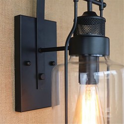 40W E26/E27 Rustic/Lodge Country Retro Black Oxide Finish Feature for Bulb Included Eye ProtectionAmbient LightWall