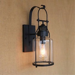 40W E26/E27 Rustic/Lodge Country Retro Black Oxide Finish Feature for Bulb Included Eye ProtectionAmbient LightWall