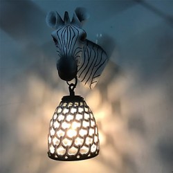 zebra Shape Resin Materials Wall Lights Living Room Restaurant Cafe decoration Wall Sconces