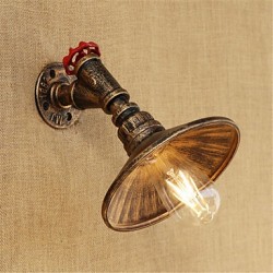 4 E26/E27 Country Retro Painting Feature for Mini Style Bulb Included,Ambient Light LED Wall Lights Wall Light