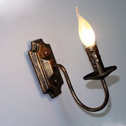 Antique Wall Lamp Candle Shape Simple Corridor Balcony Lamp Wall Lamp