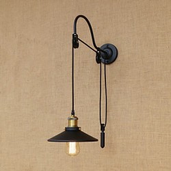 40W E26/E27 Country Retro Painting Feature for Adjustable lift Bulb IncludedAmbient Light Wall Sconces Wall Light