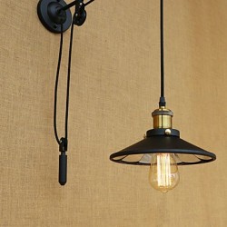 40W E26/E27 Country Retro Painting Feature for Adjustable lift Bulb IncludedAmbient Light Wall Sconces Wall Light