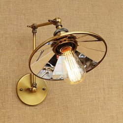 40W E26/E27 Rustic/Lodge Country Retro Electroplated Feature for Mini Style Swing Arm Bulb Included,Ambient Light