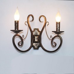 New Retro Attic American Style Retro Wall Lamp Bedroom Lamp Wall Lamp Candle Lamp