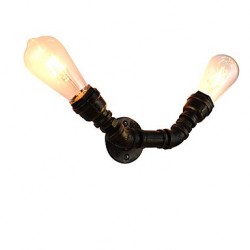 8 E27 Rustic/Lodge Traditional/Classic Antique Brass Feature for LED Bulb Included,Ambient Light Wall Sconces Wall Light