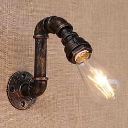 40W E26/E27 Country Retro Painting Feature for Mini Style Swing Arm Bulb Included,Ambient Light Wall Sconces