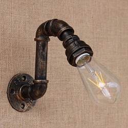 40W E26/E27 Country Retro Painting Feature for Mini Style Swing Arm Bulb Included,Ambient Light Wall Sconces