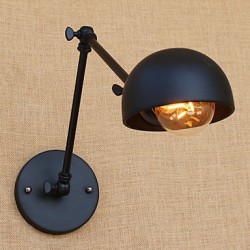 4 E26/E27 Country Retro Painting Feature for LED Swing Arm Bulb Included,Downlight Swing Arm Lights Wall Light