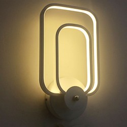 LED Aluminum Wall Lamp Modern Minimalist Balcony Staircase Decorative Wall Lamp Bedside Lights