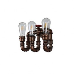 12 E27 Rustic/Lodge Traditional/Classic Antique Brass Feature for LED Bulb Included,Ambient Light LED Wall Lights Wall Light