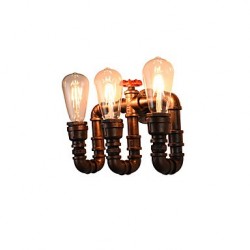 12 E27 Rustic/Lodge Traditional/Classic Antique Brass Feature for LED Bulb Included,Ambient Light LED Wall Lights Wall Light