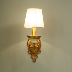 E12/E14 Simple Country Traditional/Classic Brass Feature for Mini Style Bulb IncludedUplight Wall Sconces Wall Light C