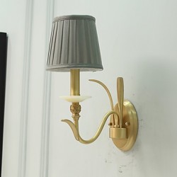 E12/E14 Simple Country Traditional/Classic Brass Feature for Mini Style Bulb IncludedUplight Wall Sconces Wall Light L