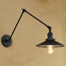 60 E26/E27 Country Retro Painting Feature for Swing Arm Bulb IncludedAmbient Light Swing Arm Lights Wall Light