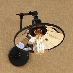 60 E26/E27 Country Retro Painting Feature for Swing Arm Bulb IncludedAmbient Light Swing Arm Lights Wall Light