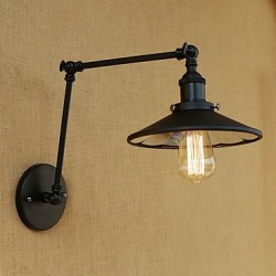 60 E26/E27 Country Retro Painting Feature for Swing Arm Bulb IncludedAmbient Light Swing Arm Lights Wall Light