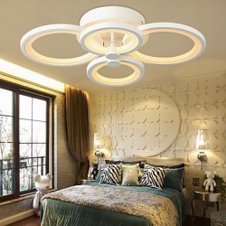 110V or 220V 42W Led Flush Mount/ Modern/Contemporary / Painting Metal / Bedroom / Dining Room / Kitchen / Kids Room