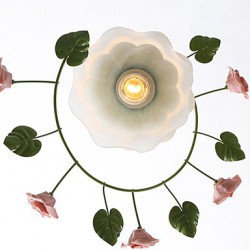 Valentine'S Day The Rose Garden Flowers And Plants Absorb Dome Light Lamp Led