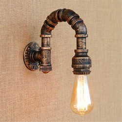 40W E27 Rustic/Lodge Painting Feature for Bulb Included,Ambient Light Wall Sconces Wall Light