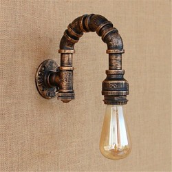 40W E27 Rustic/Lodge Painting Feature for Bulb Included,Ambient Light Wall Sconces Wall Light