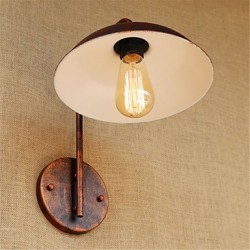 40W E26/E27 Creative Retro Modern Popular Modern Bedroom Bedside Hotel Simple Iron Lamp