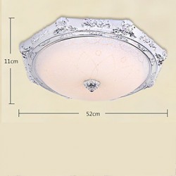 30W Modern/Contemporary LED Metal Flush Mount Living Room / Bedroom / Dining Room / Study Room/Office