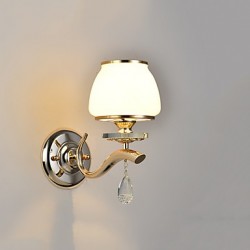 40W E14 Modern/Contemporary Electroplated Feature for Crystal,Ambient Light Wall Sconces Wall Light